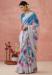 Picture of Comely Brasso Azure Saree