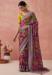 Picture of Delightful Brasso Brown Saree