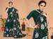 Picture of Fascinating Georgette & Net Sea Green Saree