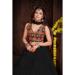 Picture of Alluring Crepe Black Lehenga Choli