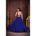 Picture of Beauteous Crepe Midnight Blue Lehenga Choli