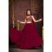 Picture of Radiant Crepe Maroon Lehenga Choli