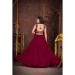 Picture of Radiant Crepe Maroon Lehenga Choli