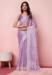 Picture of Amazing Silk Plum Saree