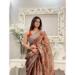 Picture of Amazing Chiffon Chocolate Saree