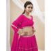 Picture of Comely Georgette Deep Pink Lehenga Choli