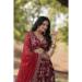 Picture of Resplendent Chiffon Maroon Lehenga Choli