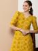 Picture of Rayon & Georgette Golden Rod Kurtis And Tunic