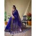 Picture of Taking Silk Midnight Blue Saree