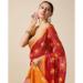 Picture of Stunning Cotton Fire Brick Saree