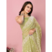 Picture of Ideal Georgette Medium Spring Green Saree