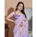 Picture of Splendid Georgette Light Steel Blue Saree