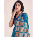 Picture of Wonderful Silk Teal Saree