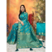 Picture of Bewitching Silk Dark Cyan Saree