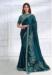 Picture of Marvelous Silk Teal Saree