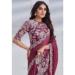 Picture of Elegant Silk Brown Saree