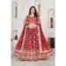 Picture of Taking Chiffon Fire Brick Lehenga Choli