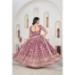 Picture of Superb Chiffon Rosy Brown Lehenga Choli