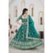 Picture of Beauteous Chiffon Teal Lehenga Choli