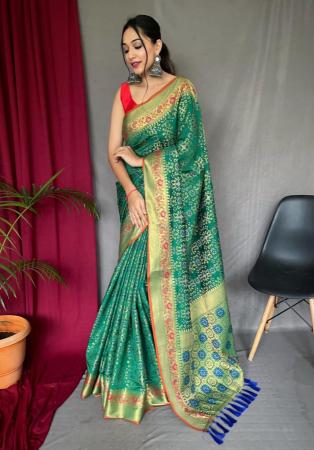 Picture of Fascinating Silk Light Sea Green Saree