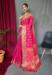 Picture of Graceful Silk Deep Pink Saree