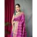 Picture of Classy Silk Dark Magenta Saree