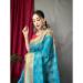 Picture of Taking Silk Turquoise Saree