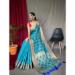 Picture of Taking Silk Turquoise Saree