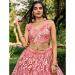 Picture of Excellent Net Pale Violet Red Lehenga Choli