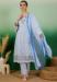 Picture of Grand Cotton Light Steel Blue Kurtis & Tunic