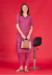 Picture of Fascinating Cotton Pale Violet Red Kurtis & Tunic