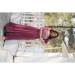Picture of Bewitching Georgette Pale Violet Red Readymade Gown