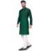 Picture of Admirable Cotton Forest Green Kurtas