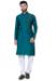 Picture of Classy Cotton Teal Kurtas