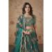 Picture of Charming Georgette Teal Lehenga Choli