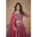 Picture of Wonderful Georgette Rosy Brown Lehenga Choli