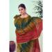 Picture of Chiffon Dark Olive Green Readymade Salwar Kameez