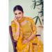 Picture of Beautiful Chiffon Orange Readymade Salwar Kameez