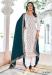 Picture of Bewitching Georgette Thistle Straight Cut Salwar Kameez