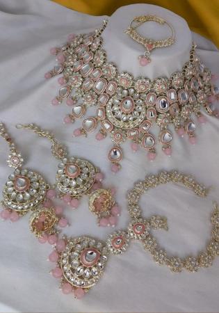 Picture of Exquisite Chiffon Rosy Brown Necklace Set