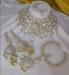 Picture of Statuesque Chiffon White Necklace Set