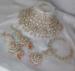 Picture of Magnificent Chiffon Rosy Brown Necklace Set