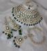Picture of Well Formed Chiffon Medium Spring Green Necklace Set