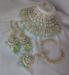 Picture of Magnificent Chiffon Dark Sea Green Necklace Set