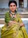 Picture of Exquisite Silk Yellow Green Saree
