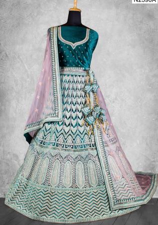 Picture of Appealing Chiffon Thistle Lehenga Choli