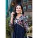 Picture of Statuesque Rayon Midnight Blue Kurtis & Tunic