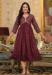 Picture of Good Looking Rayon Maroon Kurtis & Tunic