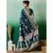 Picture of Enticing Cotton Teal Saree