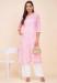 Picture of Cotton & Linen Lavender Blush Readymade Salwar Kameez